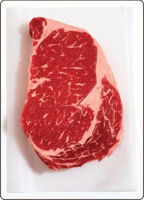 AAA B.ANGUS RIB EYE STEAK (1LB)