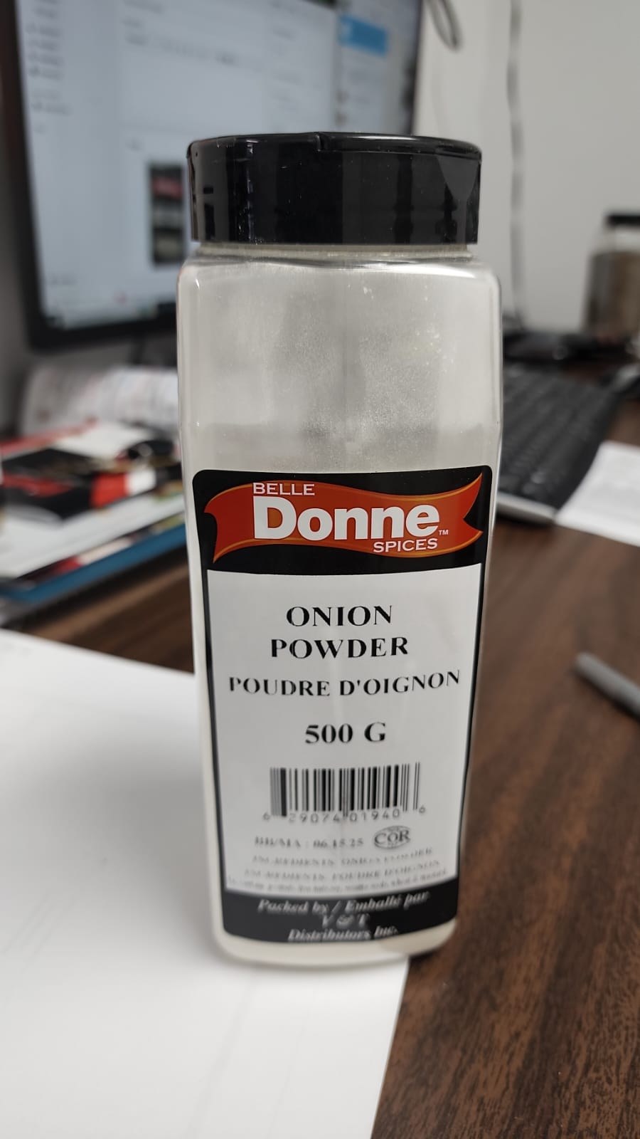 BDS ONION POWDER - 500GM