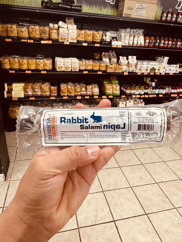 BERBERIAN RABBIT SALAMI 227GM