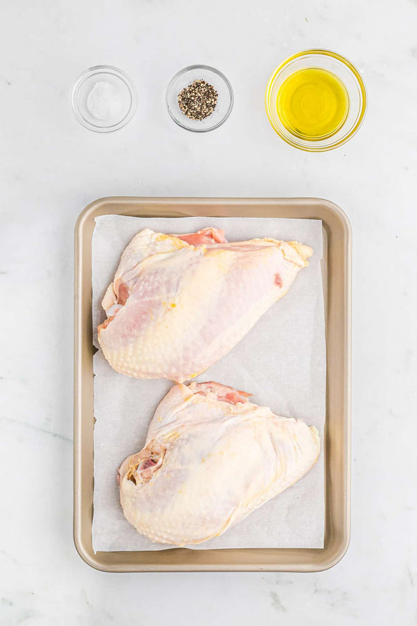 BONE IN CHICKEN BREAST (1LB)