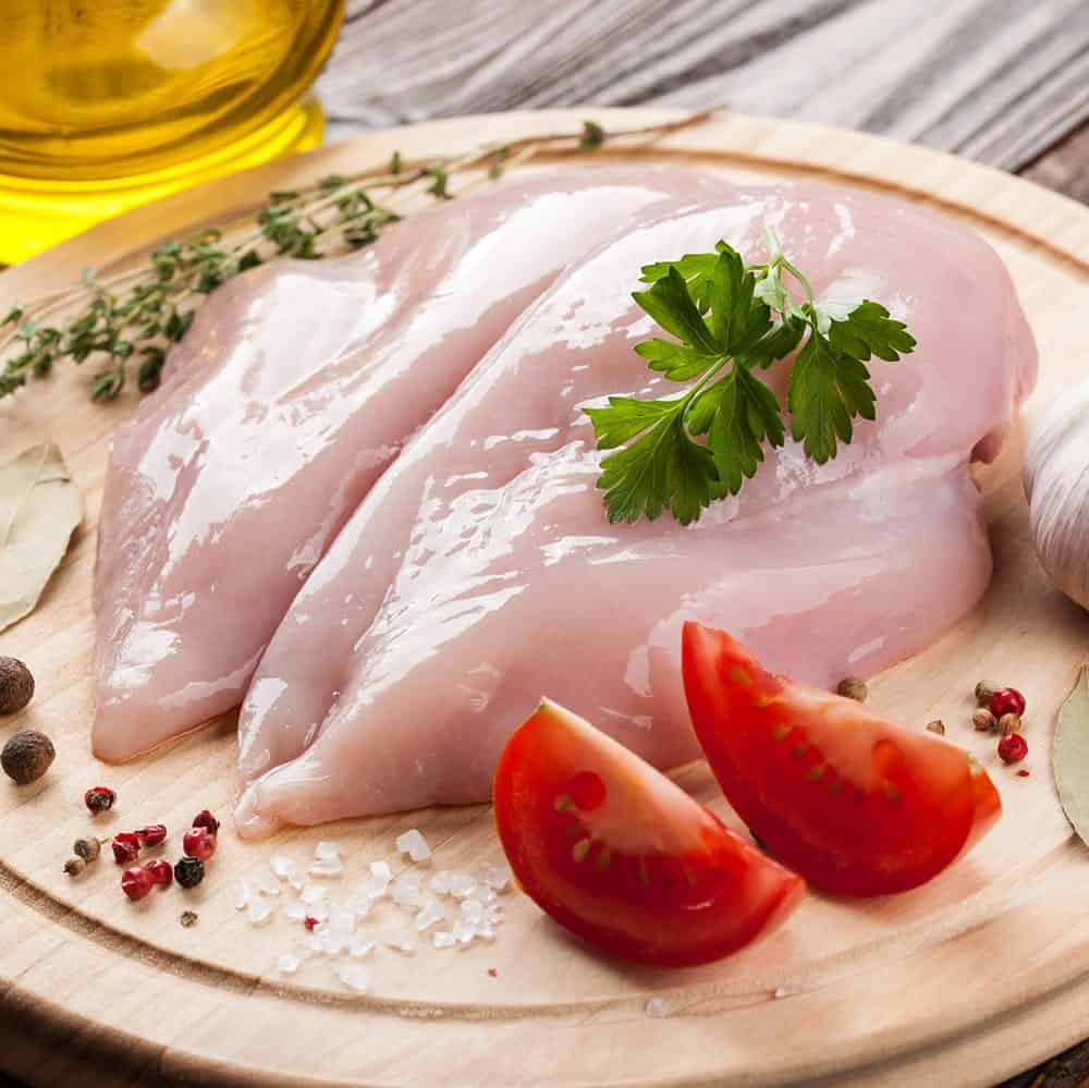 BONELESS CHICKEN BREAST (1LB)