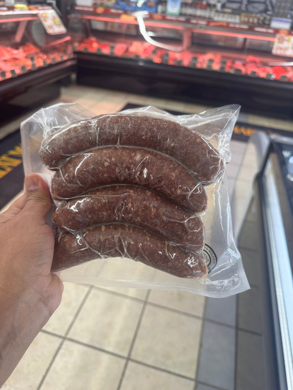 ELK SAUSAGE FROZEN (4PC)