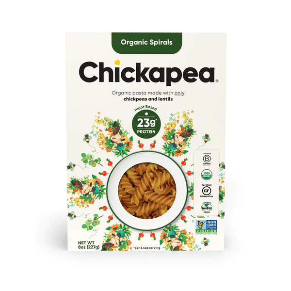 ETK SPIRALS CHICKPEA PASTA ORGANIC