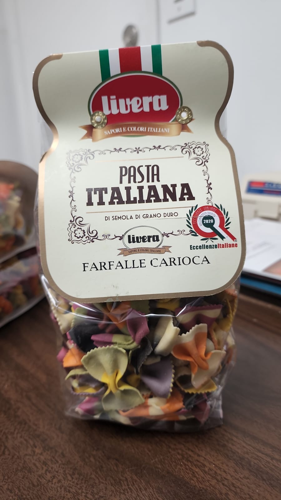 LIVERA FARFALLE CATIOCA TRI COLOR