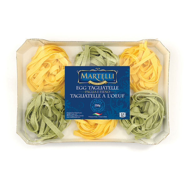 MARTELLI EGG TAGLIATELLE PAGLIA E FIENO
