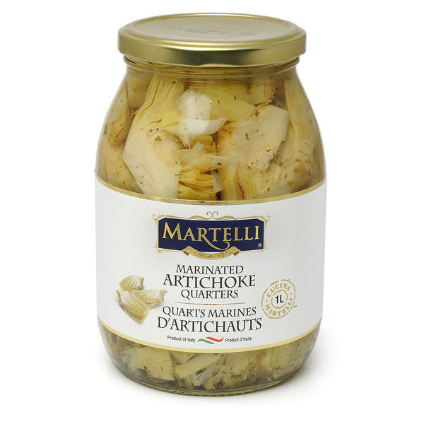 MARTELLI MARINATED ARTICHOKE QUARTERS