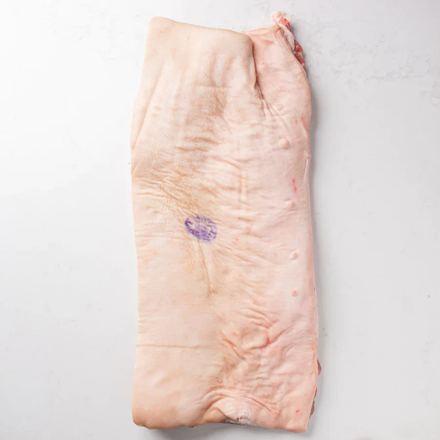 PORK BELLY SKIN ON (1LB)
