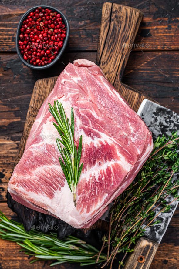 PORK SHOULDER BONE IN (1LB)
