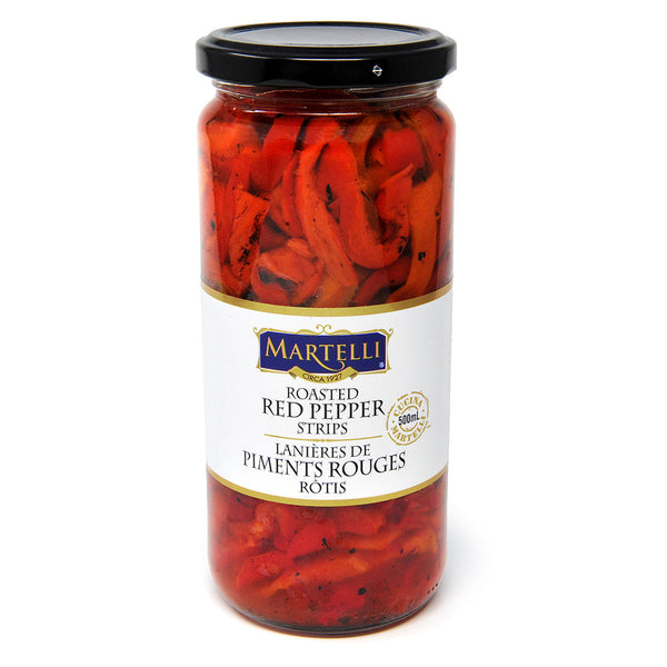 MARTELLI ROASTED RED PEPPERS STRIPS