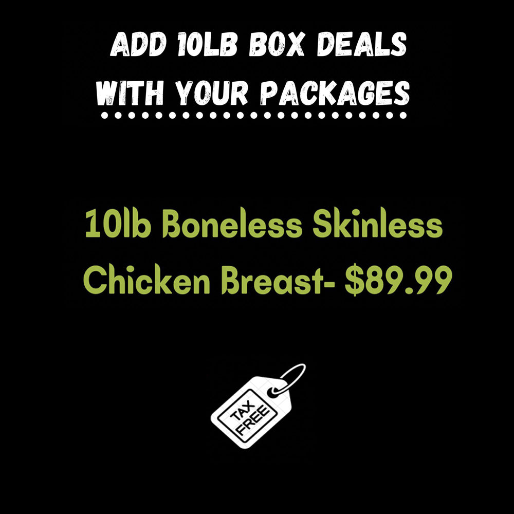 10LB BONELESS CHICKEN BREAST